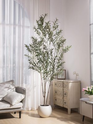 Faux Olive tree 7.87 ft - Artificial Olive Tree 7.87ft